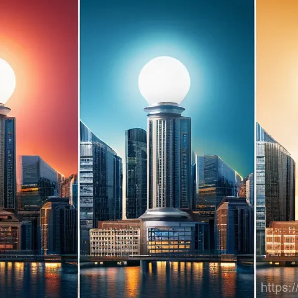 광고홍보사와 스타트업 협업 사례 - Here are three detailed image generation prompts in English, designed to be safe and suitable for a ...