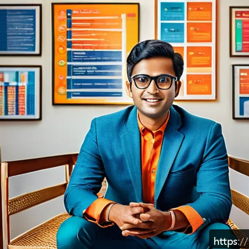 광고홍보사와 매체 기획 전략 - A vibrant digital marketing strategy workspace showing a young Bengali professional analyzing detail...